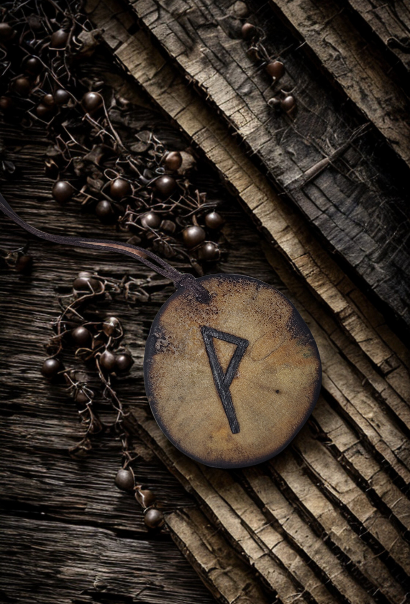 Wunjo Rune Necklace – Joy