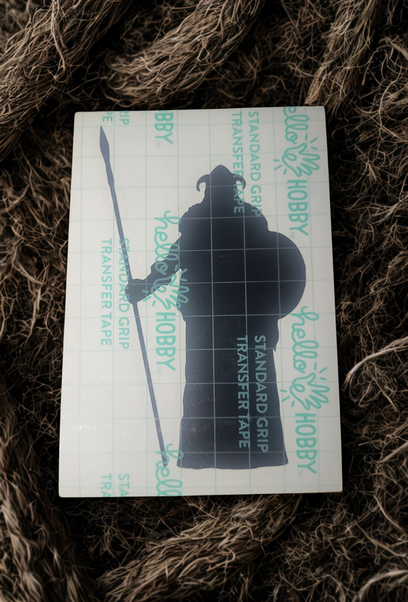 Silhouette of Odin Sticker