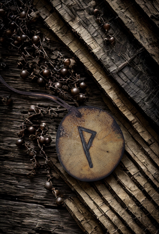 Wunjo Rune Necklace – Joy