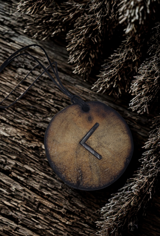 Kenaz Rune Necklace – Knowledge