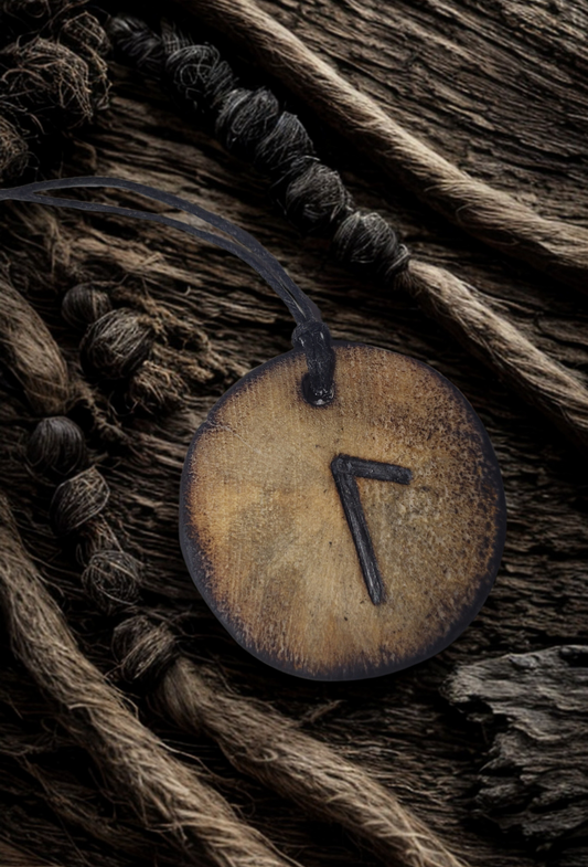 Laguz Rune Necklace – Flow