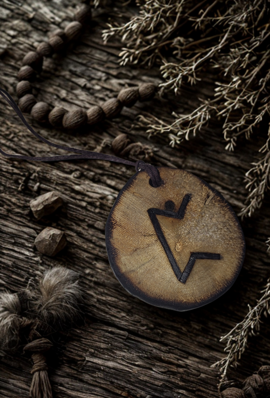 Perthro Rune Necklace – Mystery