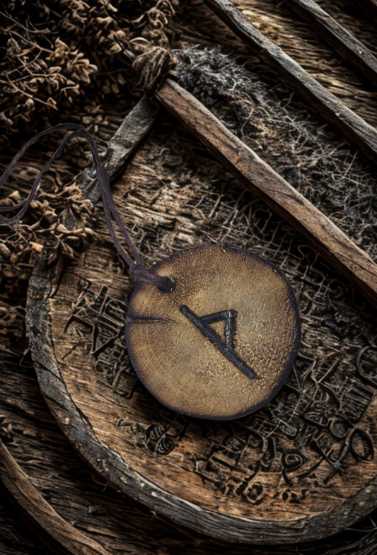 Thurisaz Rune Necklace – Defense