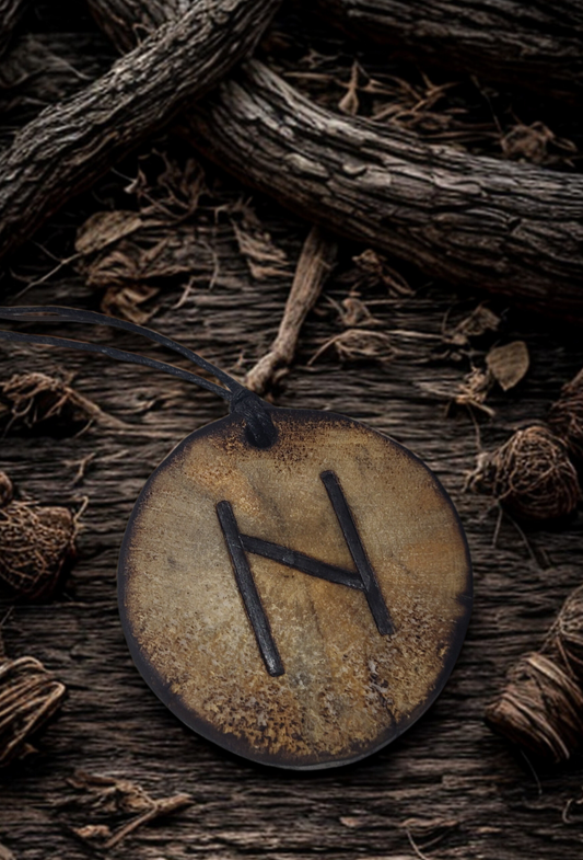 Hagalaz Rune Necklace – Disruption